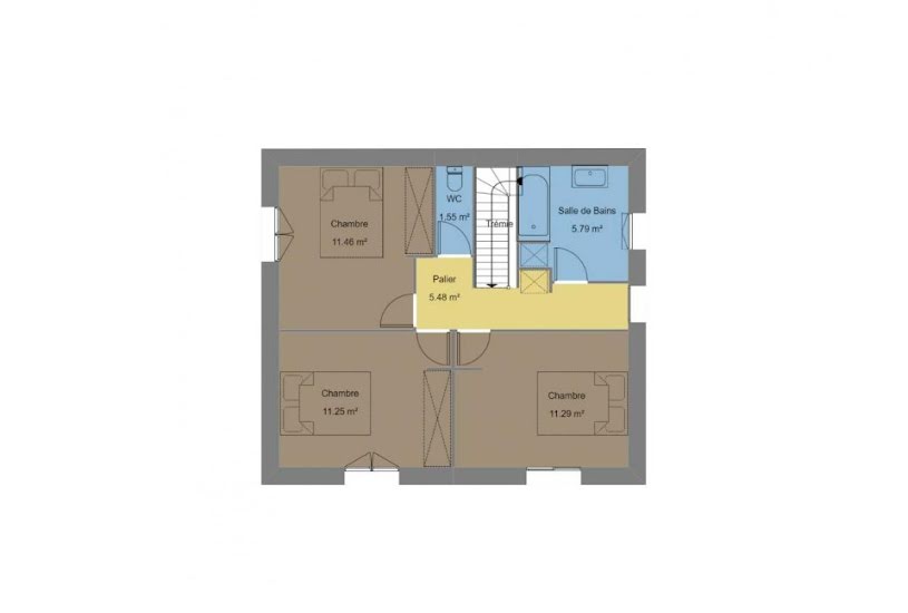  Vente Terrain + Maison - Terrain : 409m² - Maison : 111m² à Bannalec (29380) 