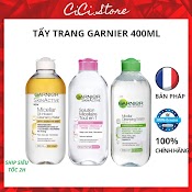 Nước Tẩy Trang Garnier Micellar Water Bản Pháp 400Ml