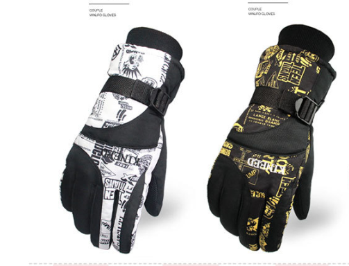 Gants de ski d'hiver chauds et imperméables pour hommes et femmes. Protégez vos mains du froid et profitez de la neige.