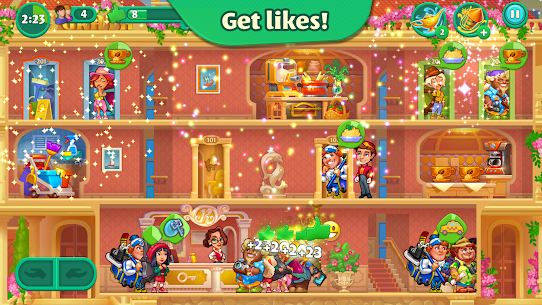 Grand Hotel Mania MOD APK 1.13.2.8 [Unlimited Coins, Gems] 6