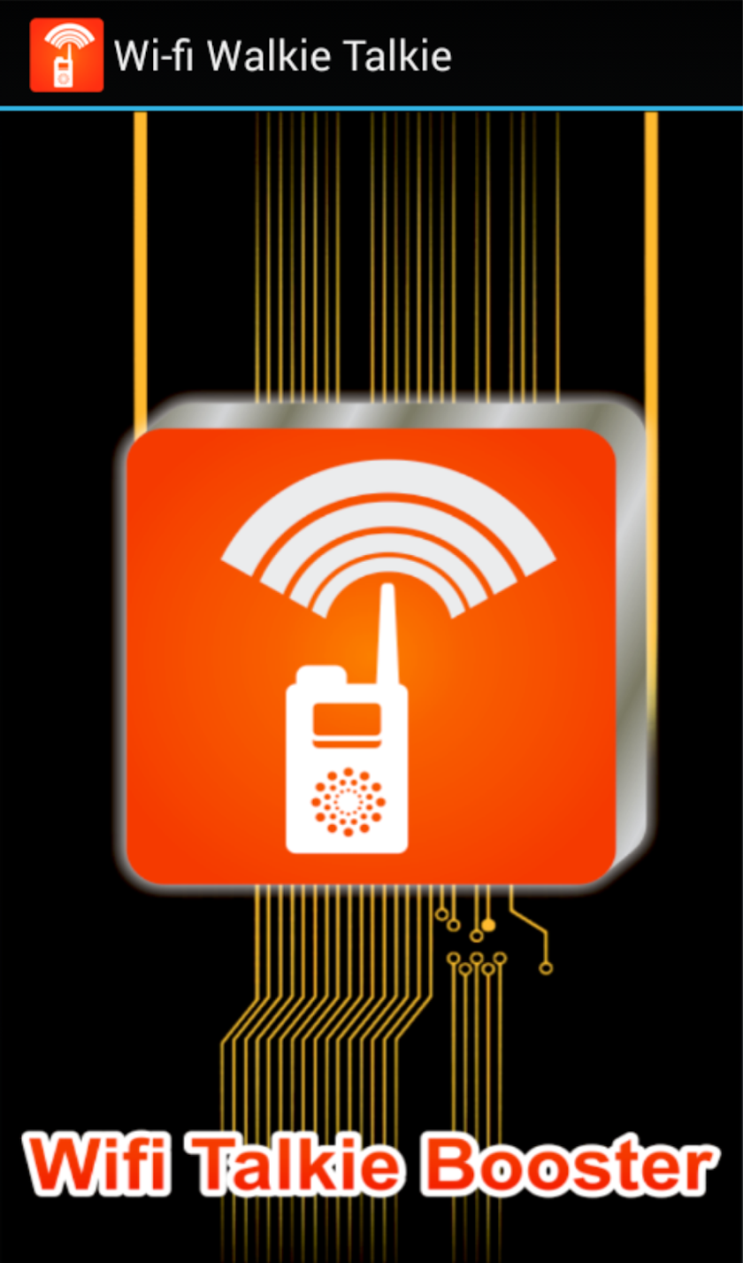 Good WIFI: Walkie Talkie Screen 1