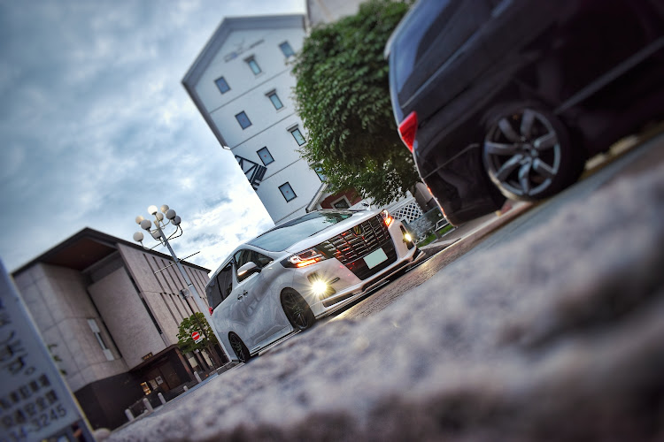 アルファードの深夜徘徊・コラボ・一眼レフ・車高高いに関するカスタム事例の投稿画像5枚目