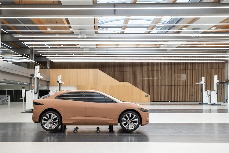 Future models are conceptualised in clay in the design studio of JLR’s new headquarters. Picture: SUPPLIED