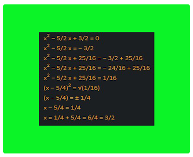 Complete the Perfect Squares Form - náhled