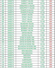 A.M Food Court menu 5