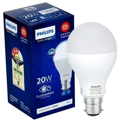 Philips Led Bulb Cdl B22 20 Watt 1 Pc