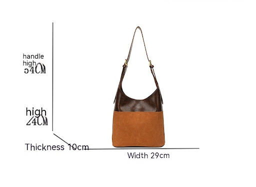 Title 9, Retro Tote Bag Underarm Bag for Women Stylish a...