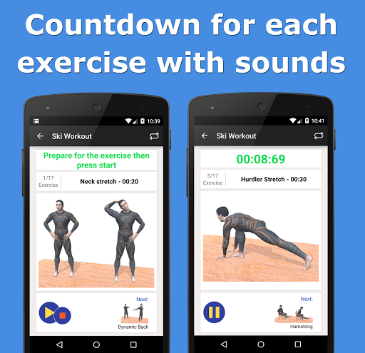 12 Min Pre Ski Workout Trainer