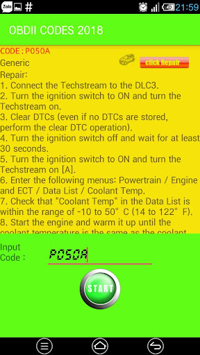 OBDII CODES PRO TIẾNG VIỆT
