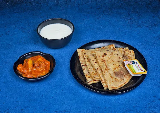 Gulab Jamun Paratha