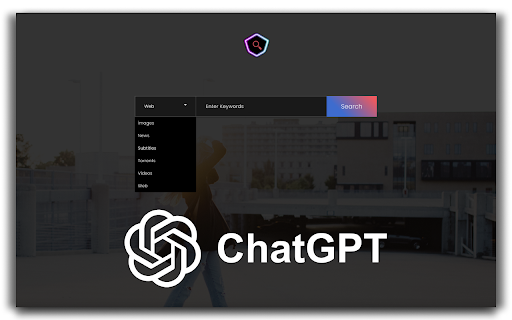 ChatGPT for Web Search Tab