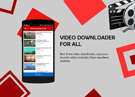  Video Downloader For All: miniatura de captura de pantalla 