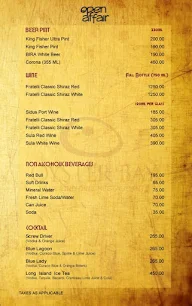 Oyster Bay menu 2