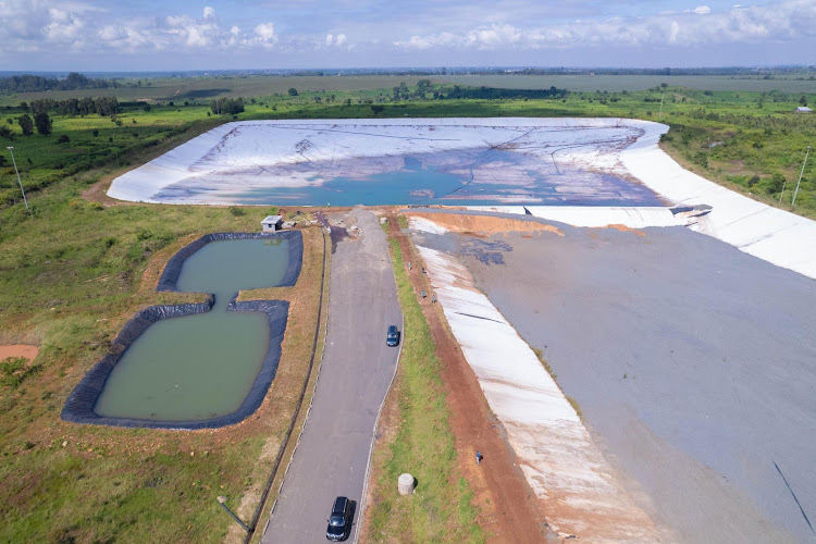 Mitumbiri sanitary landfill in Murang'a County.