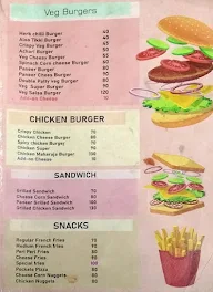 Shakes' Bond menu 3