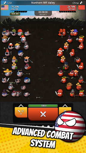 Screenshot e-Sim Countryball Be President