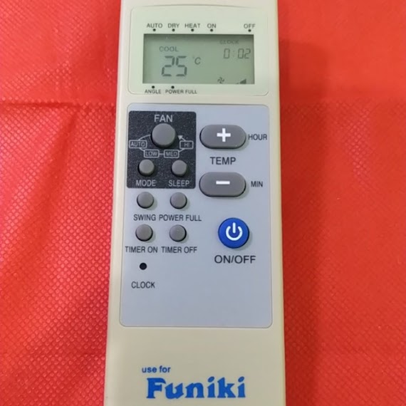 Remote Điều Khiển Máy Lanh Điều Hoà Funiki