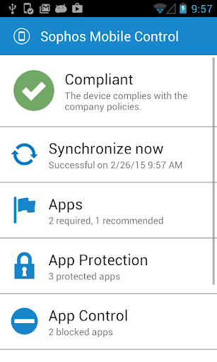 Sophos Samsung Plugin