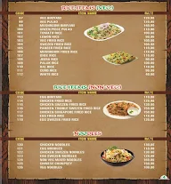 Chandusri Family Restaurant menu 1