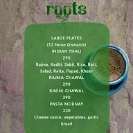 Roots - Cafe In The Park menu 6