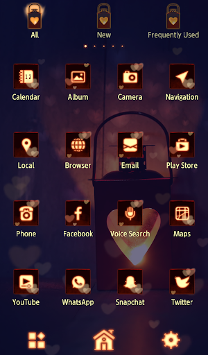 Screenshot Heart Lantern Theme
