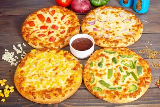 Veg Single Topping Pizza Combo