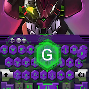 Purple Mantis Insect Intelligent Robot Keyboard  Icon