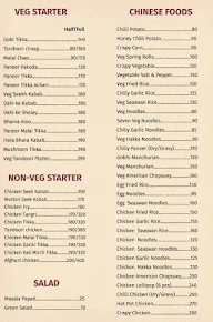 Dhaba 115 menu 1