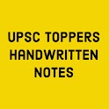 UPSC Toppers Handwritten Notes