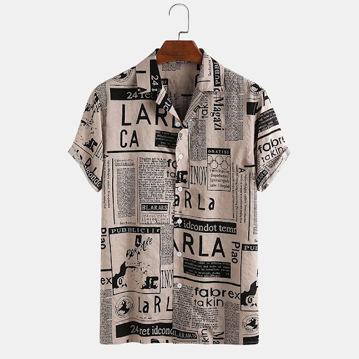 Title 3, European And American Fashion Casual Shirts
