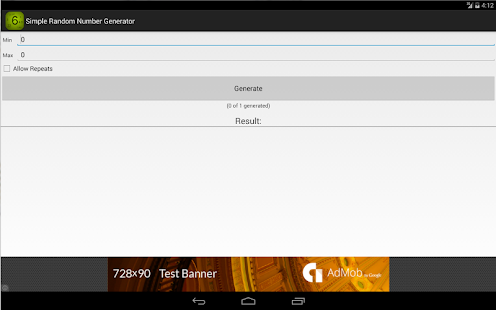 Simple Random Number Generator - Apps on Google Play