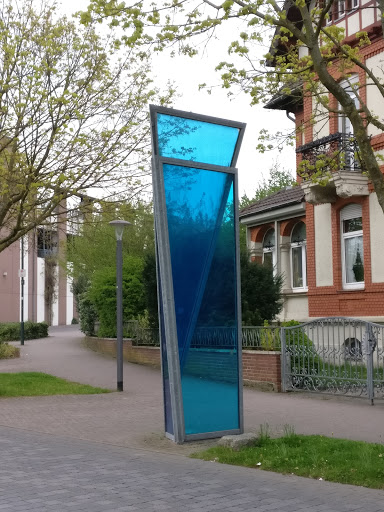 eine Säule (Blau)