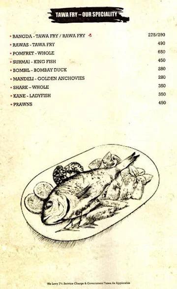 Malhar Tribes menu 