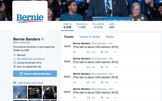 Make Twitter Great Again chrome extension