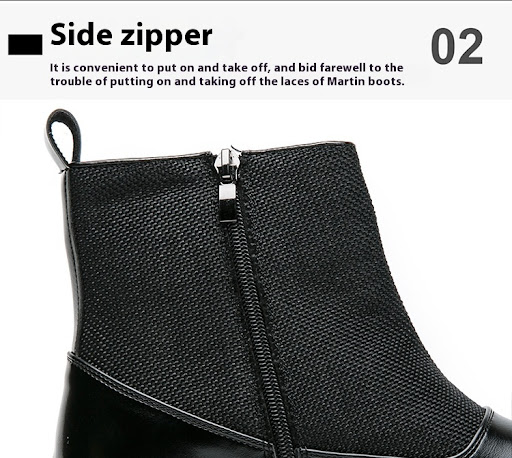 Title 7, Mens Casual Leather Shoes with Cloth Stitching...