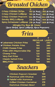 Oho Shawarma menu 3