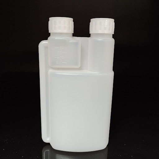 Title 6, 1000ML Plastic Hand Sanitizer Double Mouth Bott...