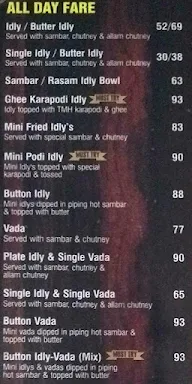 Dakshina Mandapa - Taj Tristar menu 2