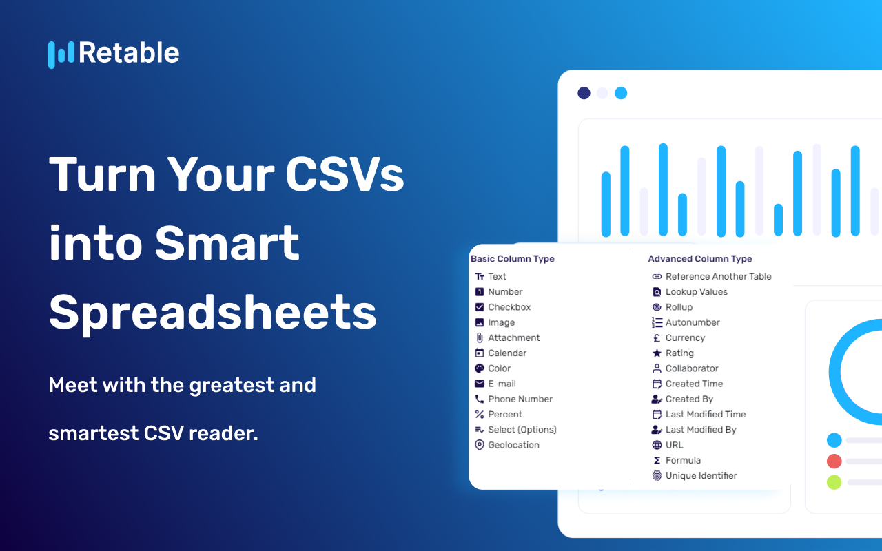 Retable - CSV Viewer Preview image 3