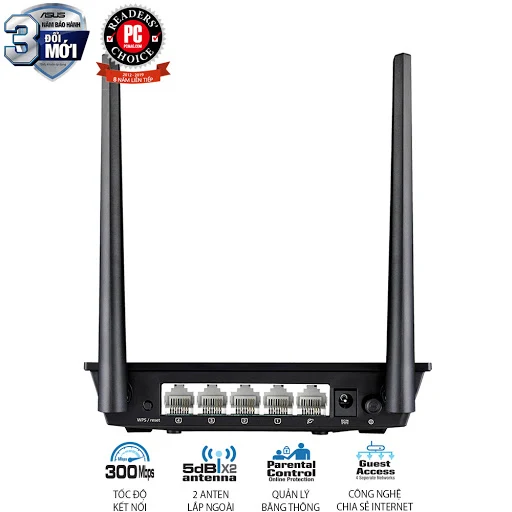 Router Wifi Asus RT-N12+