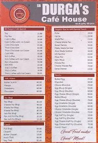 Cafe Durga menu 4