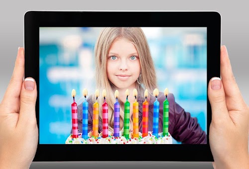Android application Happy Birthday Photo Frames screenshort