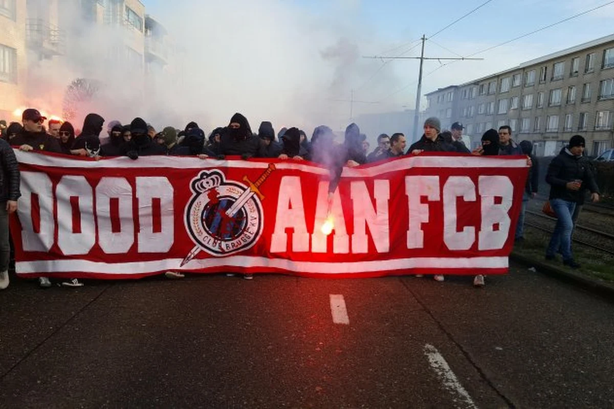 ? L'accueil électrique des supporters de l'Antwerp pour le FC Bruges (vidéo)