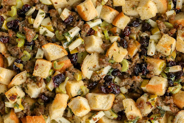 Sausage, Cranberry and Apple Stuffing