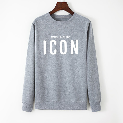 Title 2, Printed loose long-sleeved sweatshirt