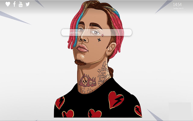 Lil Pump Wallpaper for New Tab Background