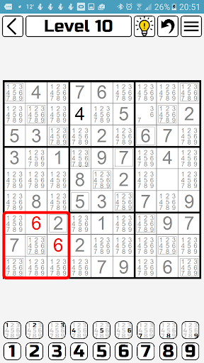 Screenshot Sudoku X