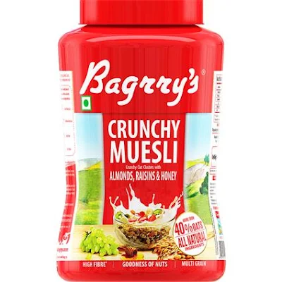 Bagrrys Crunchi Museli Jar - 1 kg