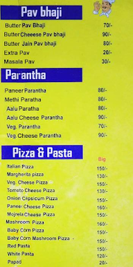 Bombay Market menu 1