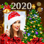 Cover Image of Télécharger 2020 Christmas New Year Greetings Photo Frames 1.0.0 APK